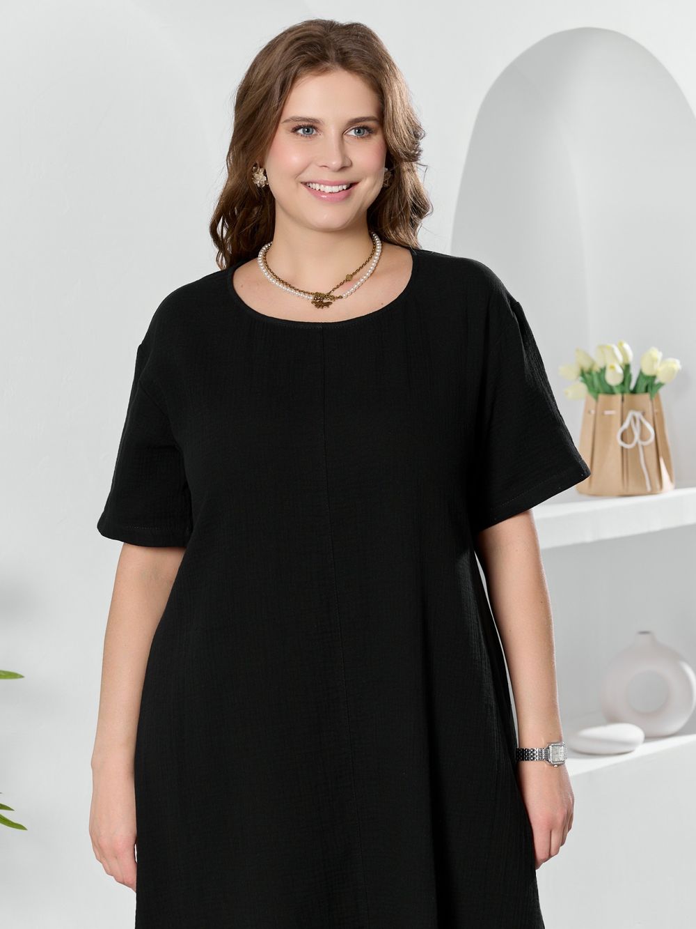 Платье Вуаль-1 Виотекс ЧЁРНЫЙ