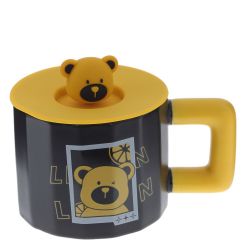 GAEM Кружка с крышкой, 470 мл, L14 W10 H10 см, 4в.