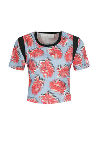 футболка flagstafe Silvian Heach - голубой(PGP21765TS)