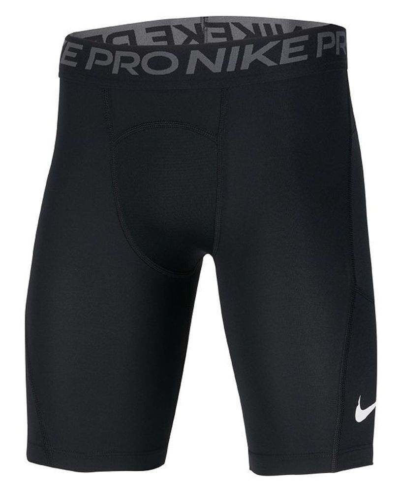 Шорты для мальчика теннисные Nike Pro Short - black/white
