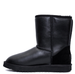 UGG Mens Classic Short Metallic Black