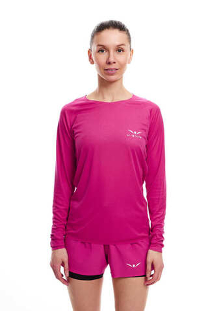 ЛОНГСЛИВ ЖЕНСКИЙ LONG SLEEVE TEE MICRO RIP STOP | PURPLE