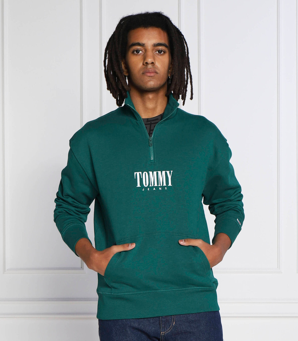 Худи Tommy Jeans - зеленый(DM0DM15021)