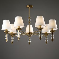 Люстра на штанге Freya Side FR1009CL-07BS