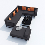 Диван левый Ideal Patio ТЕСОРА