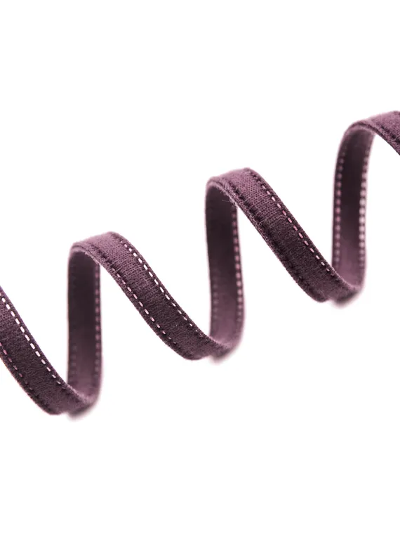 076 Туннельная лента двухшовная 10 мм, слива 076