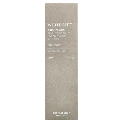 The Face Shop, White Seed, осветляющий тоник с никотинамидом, 160 мл (5,4 жидк. унции)