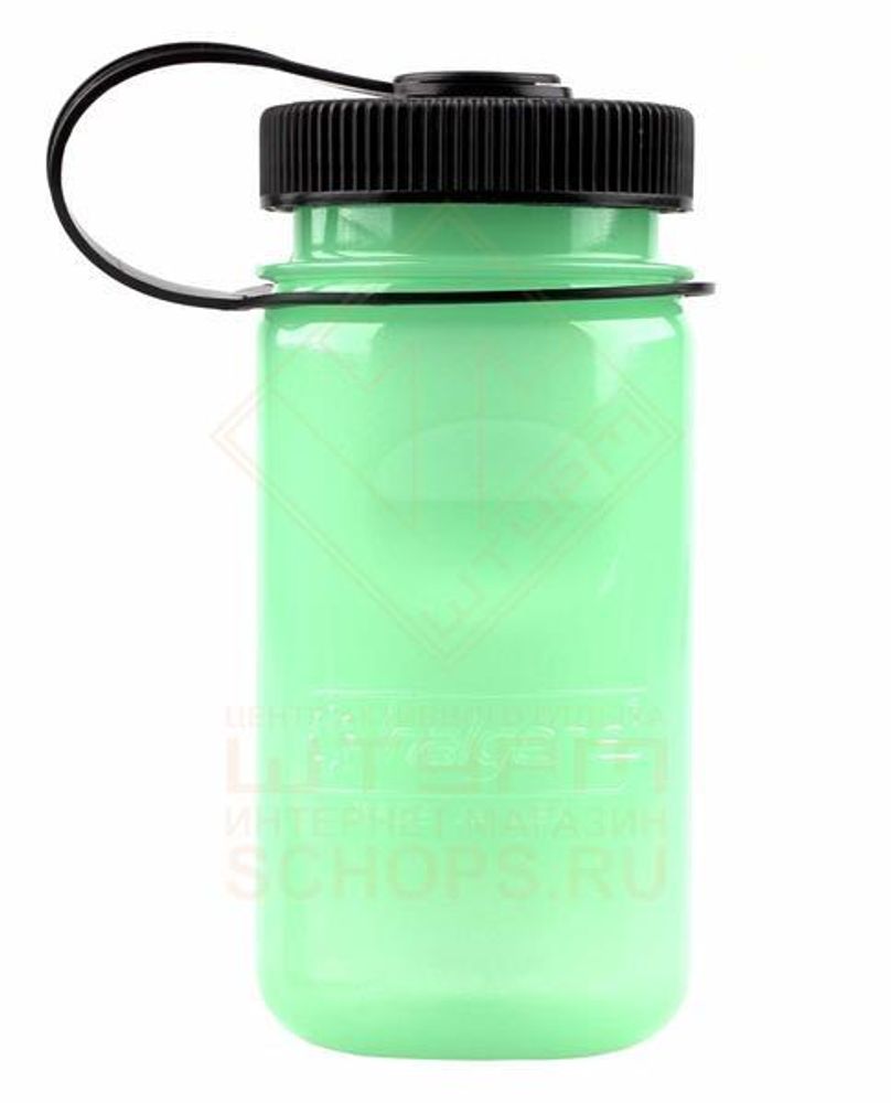 Бутылка Nalgene Mini-Grip WM 14oz-0,35 л, Glowes Green