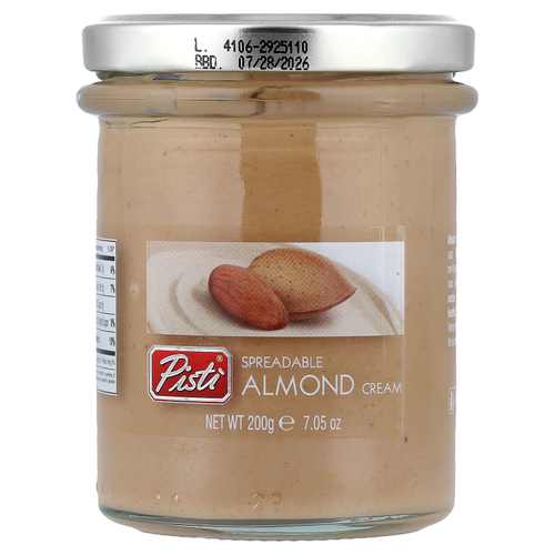 Pisti, пастообразный крем из миндаля, 200 г (7,05 унции)