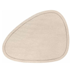 Сервировочная салфетка капля 45х35,5 см Кожа бежевая