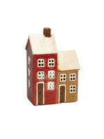 Подсвечник "Двойной домик" 11,5x7xH18 см