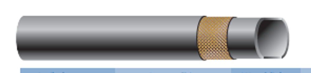 Рукав для пневматических тормозов DN 010 OD 018 Р=13 серия FBE (DIN 74310)