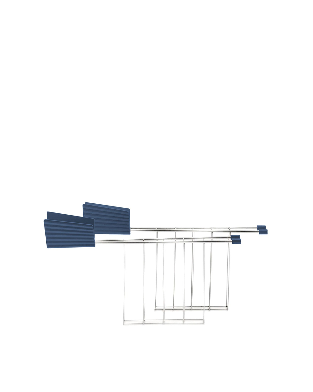 Набор из двух подставок для тостера Alessi Plissé, Blue
