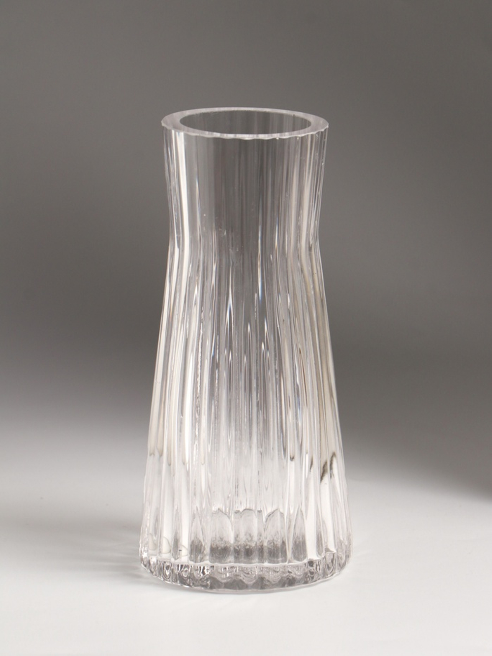 Ваза «Силье», 17×8 см, стекло, прозрачная