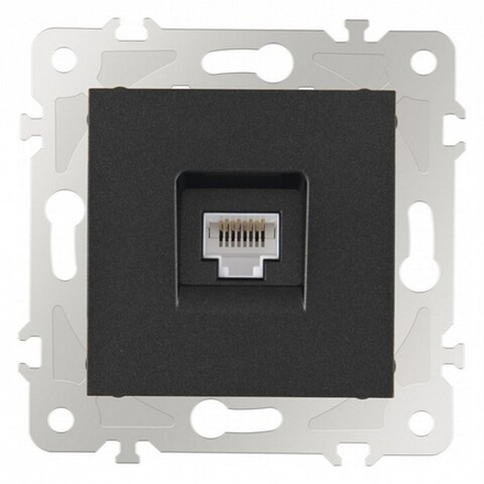 Розетка Ethernet RJ-45 без рамки Arte Milano am-203 203.45-1.black