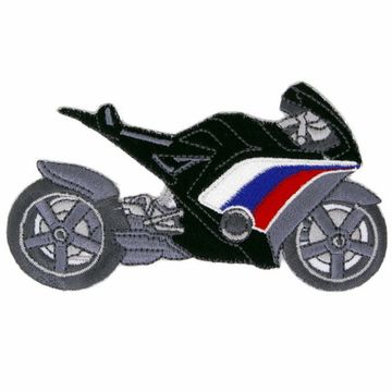 Нашивка Мотобайк 110Х60 (черный)