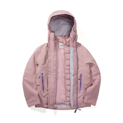 WMNS Куртка Nothomme Monterest 3-in-1 Waterproof розовый