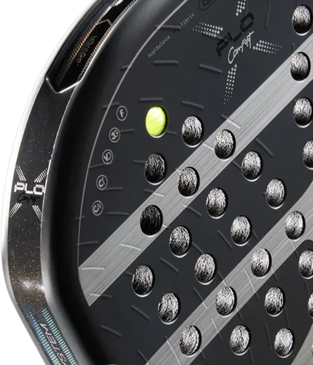 Ракетка для падел Bullpadel Xplo Comfort чёрно-синяя 2026