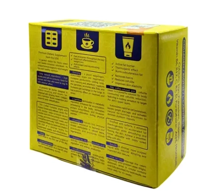 Trio Coffee Complex Капсулы, Кофе и Крем для похудения три в одном Эффект