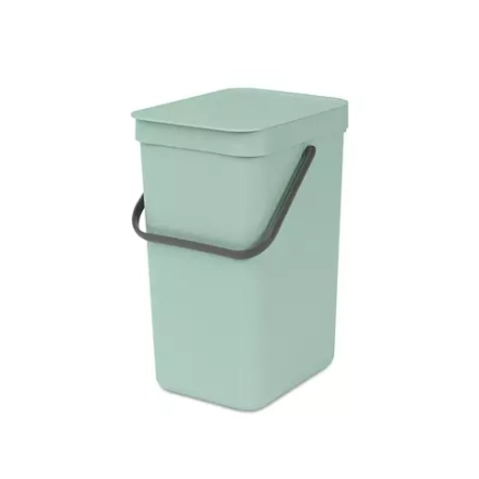 Brabantia - Контейнер для мусора Sort &amp; Go 12л для сортировки Jade Green / артикул   211829  / GTIN 8710755211829