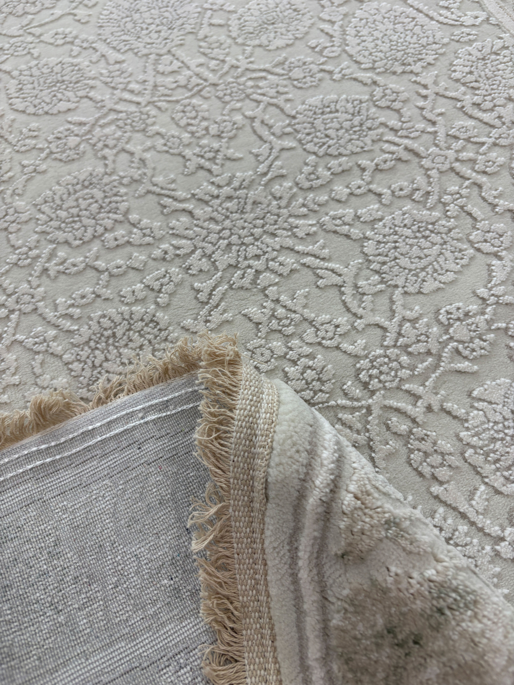 Ковер Jasmine 35897Y Cream/Cream Овал