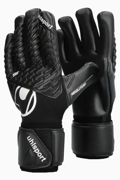 Вратарские перчатки Uhlsport Fangmaschine Comfort Absolutgrip - черный