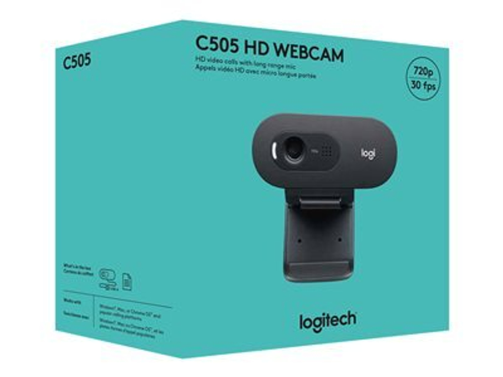 Веб камеры Logitech C505 HD Webcam (960-001364)