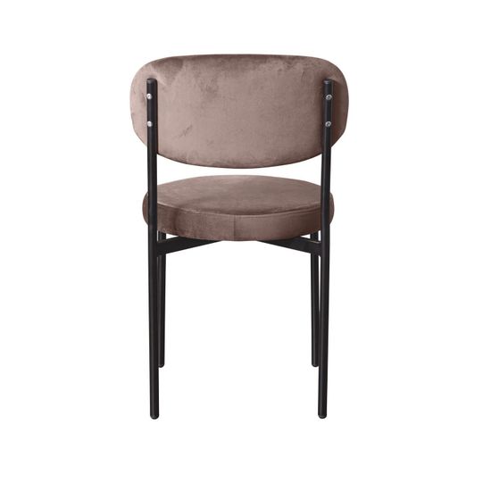 Стул Mason, бархат пепельно-бежевый 25