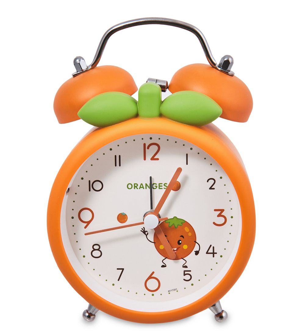 GAEM Art CL-66/4 Будильник «Яблоко» оранжевый