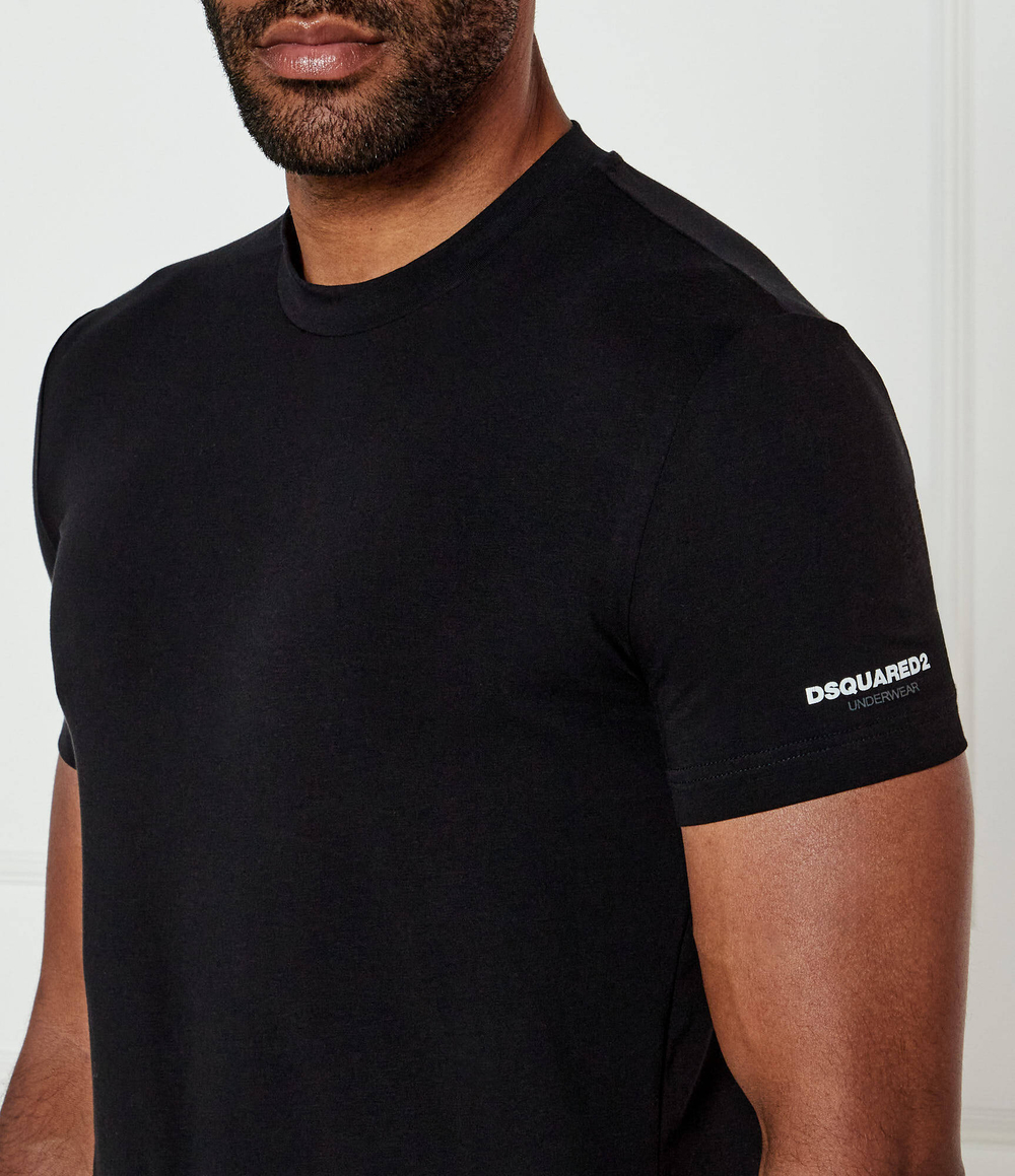 Футболка 2шт. Dsquared2 - черный(DCX250070)