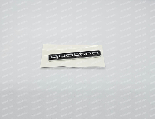 Шильдик Quattro (хром)