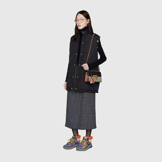 Сумка на плечо Gucci Padlock GG маленького размера