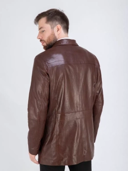 Кожаная куртка демисезонная