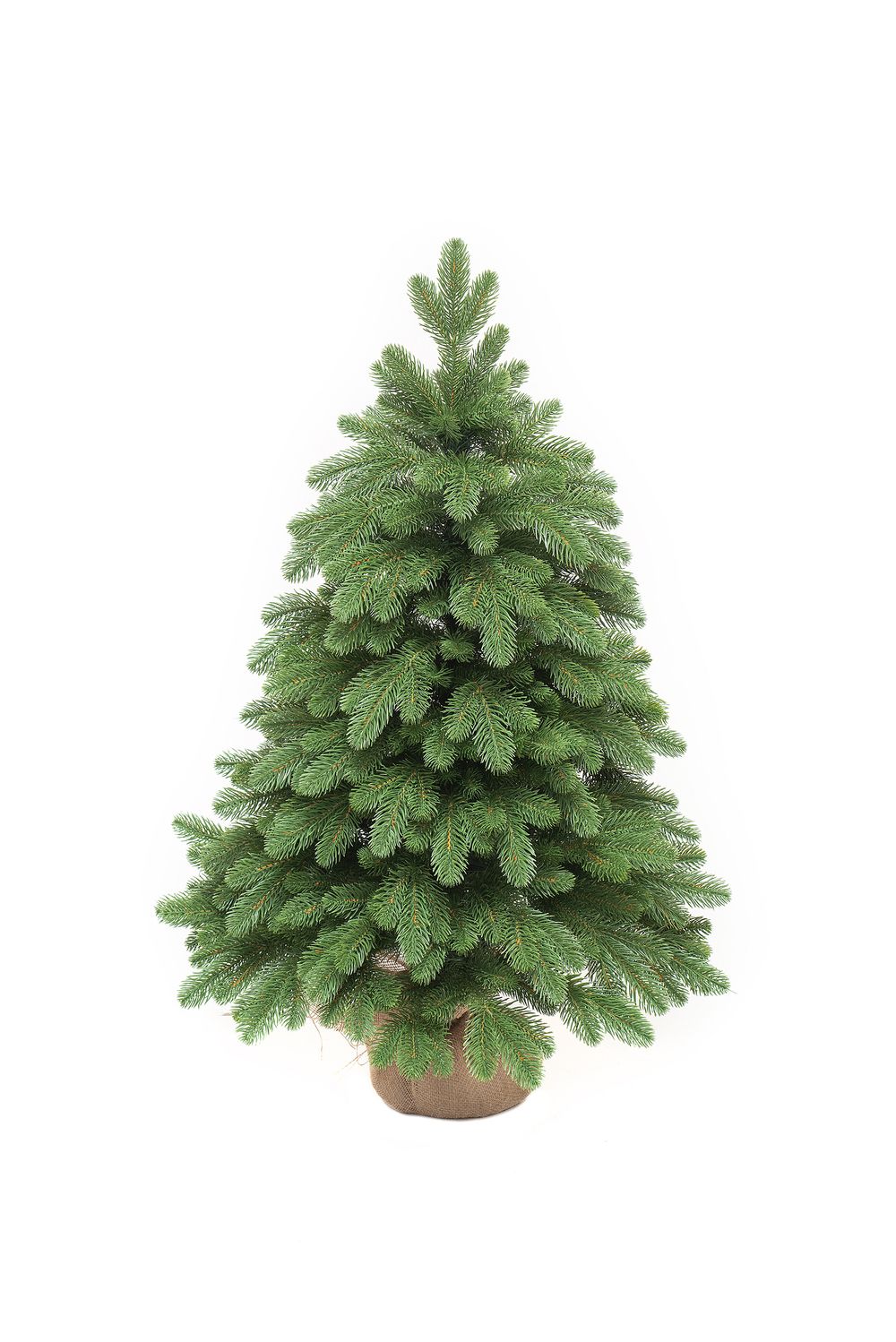 Настольная елка искусственная "Царская Де Люкс" (Литая хвоя) 60 см / 90 см