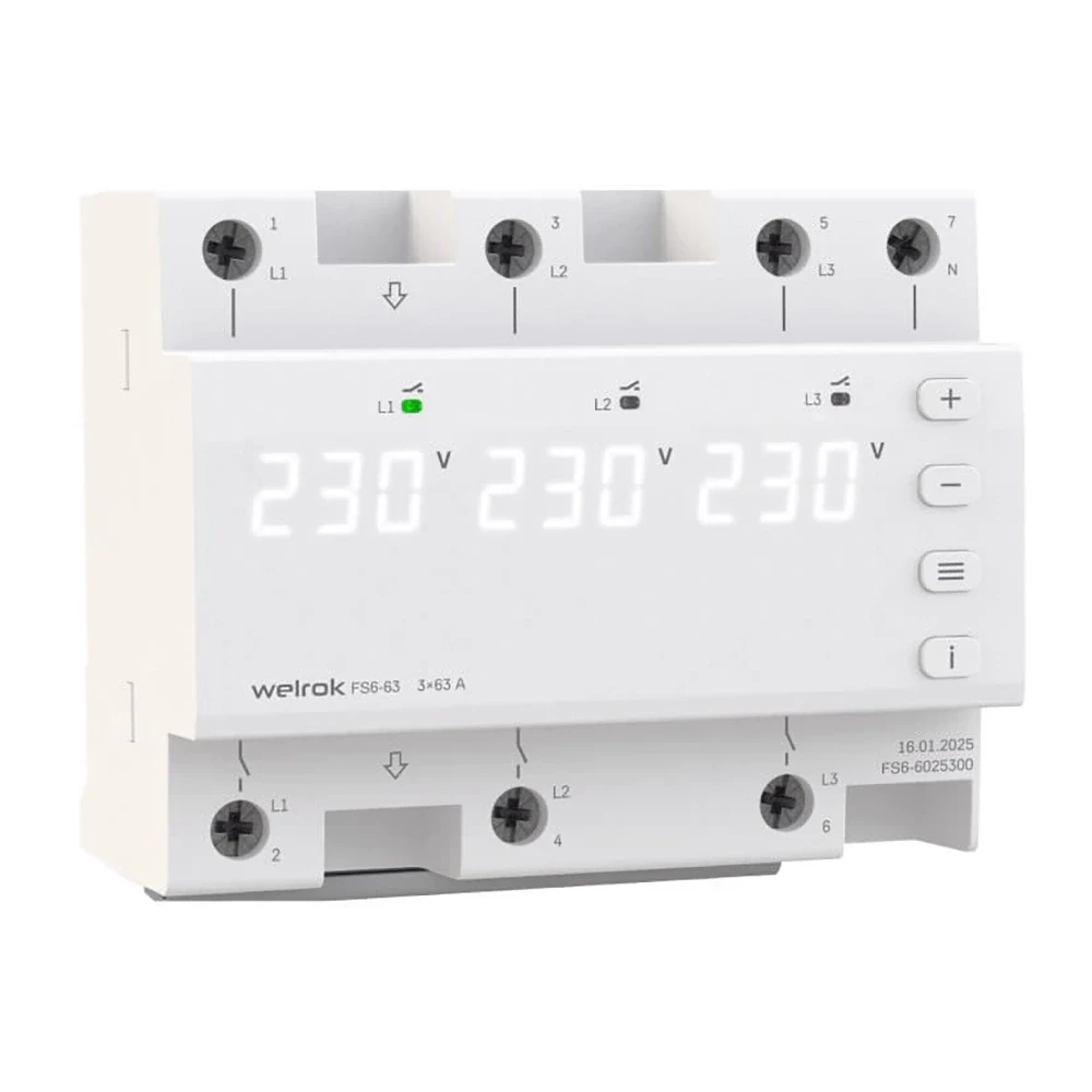 Переключатель фаз Welrok FS6-63