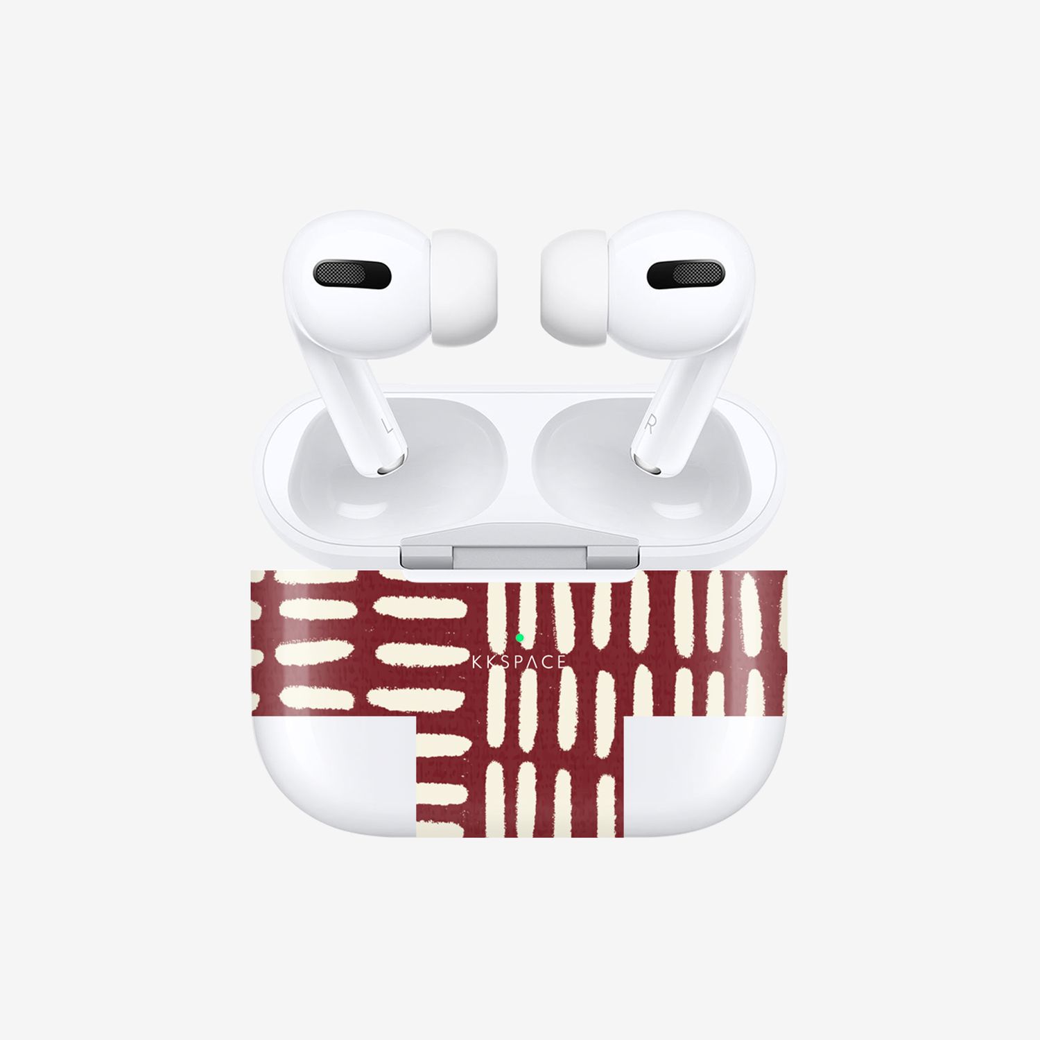 Виниловая наклейка BURGUNDY для AirPods