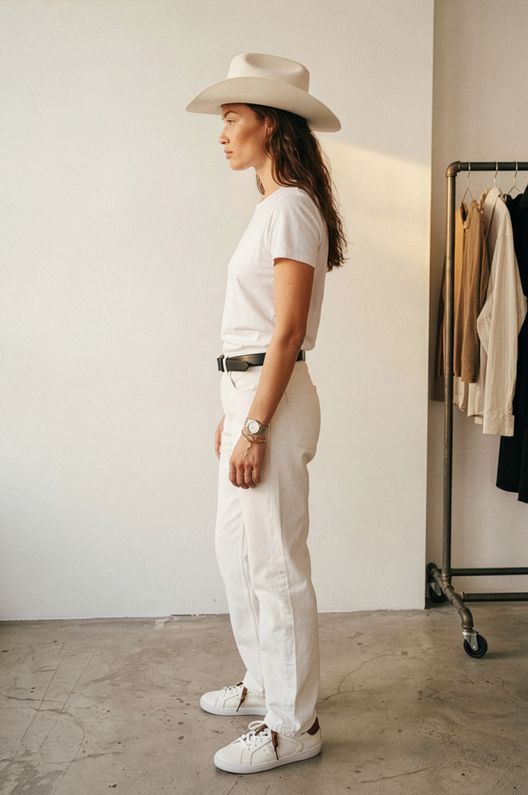 Шляпа Ковбойская, молочная / Country Textile