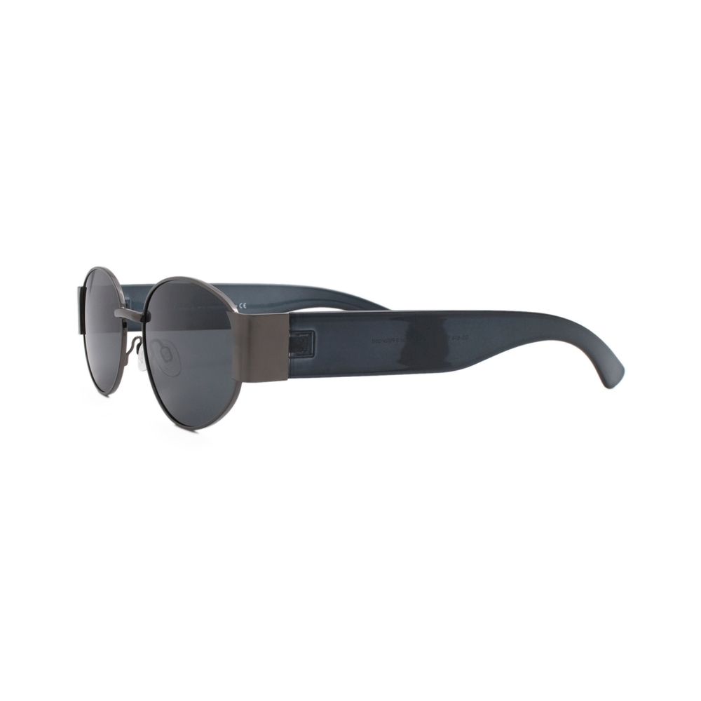Очки Genex Sunglasses 674 c.004 овальные стальные с синим