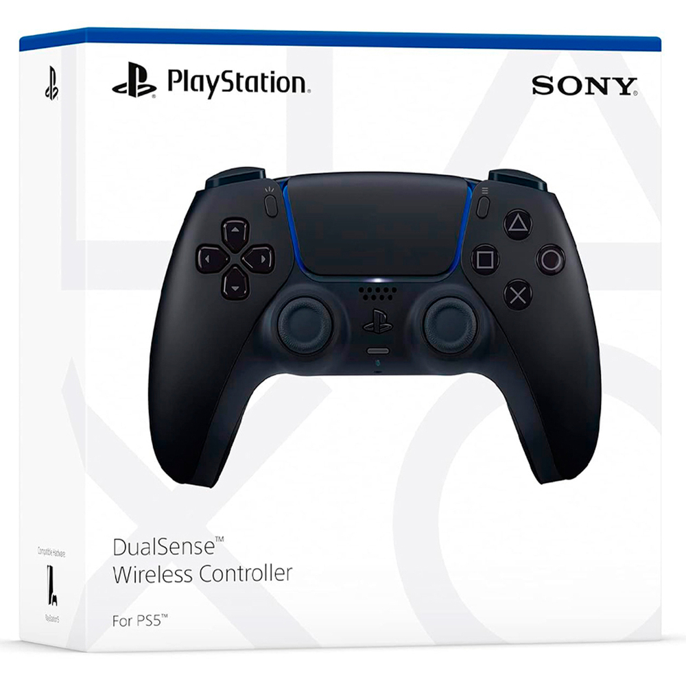 Беспроводной геймпад DualSense Midnight Black (Черная Полночь) для PlayStation 5