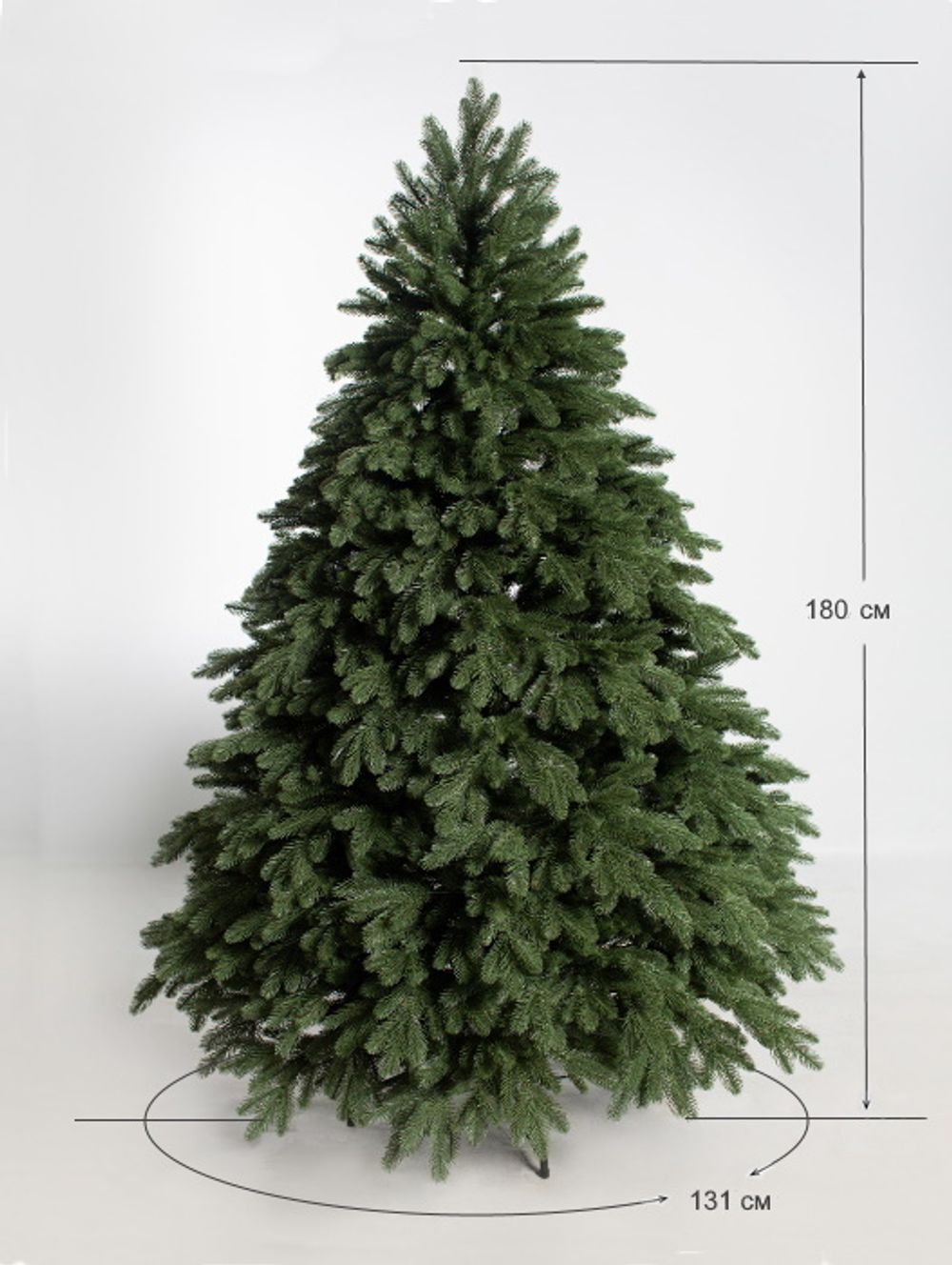 Искусственная ель «Барнелло» (литая хвоя) 210 см / 2.1 м