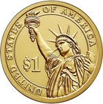 1 доллар 31-й Президент США Герберт Гувер 2014 год