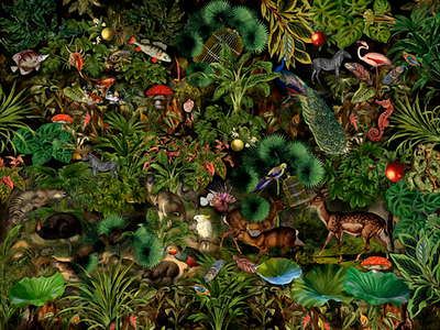 Дизайнерские обои Wall Street Eden