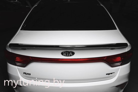 Лип спойлер для Kia Rio IV