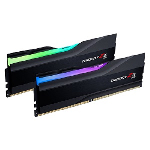 Модуль памяти DIMM DDR5 32Gb, 6000Mhz, 2x16Gb, G.Skill Trident Z5 RGB Black (F5-6000J3040F16GX2-TZ5RK)