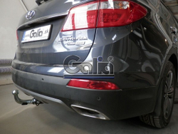 Фаркоп оцинкованный Galia H094A для Hyundai Grand Santa Fe 2013(паспорт и сертификат в комплекте)(без электрики)