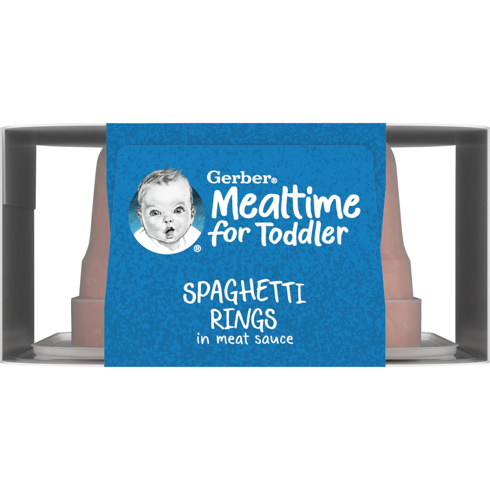 Gerber, Mealtime for Toddler, от 12 месяцев, спагетти с мясным соусом, 170 г (6 унций)