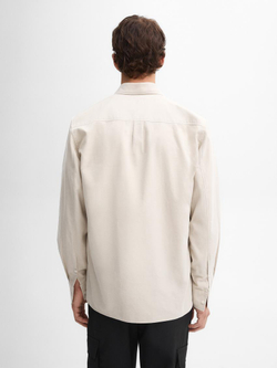 Massimo Dutti Рубашка из 100% хлопка, бежевый