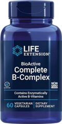 Life Extension, BioActive Complete B-Complex 60 softgels | Биоактивный полный комплекс витаминов B