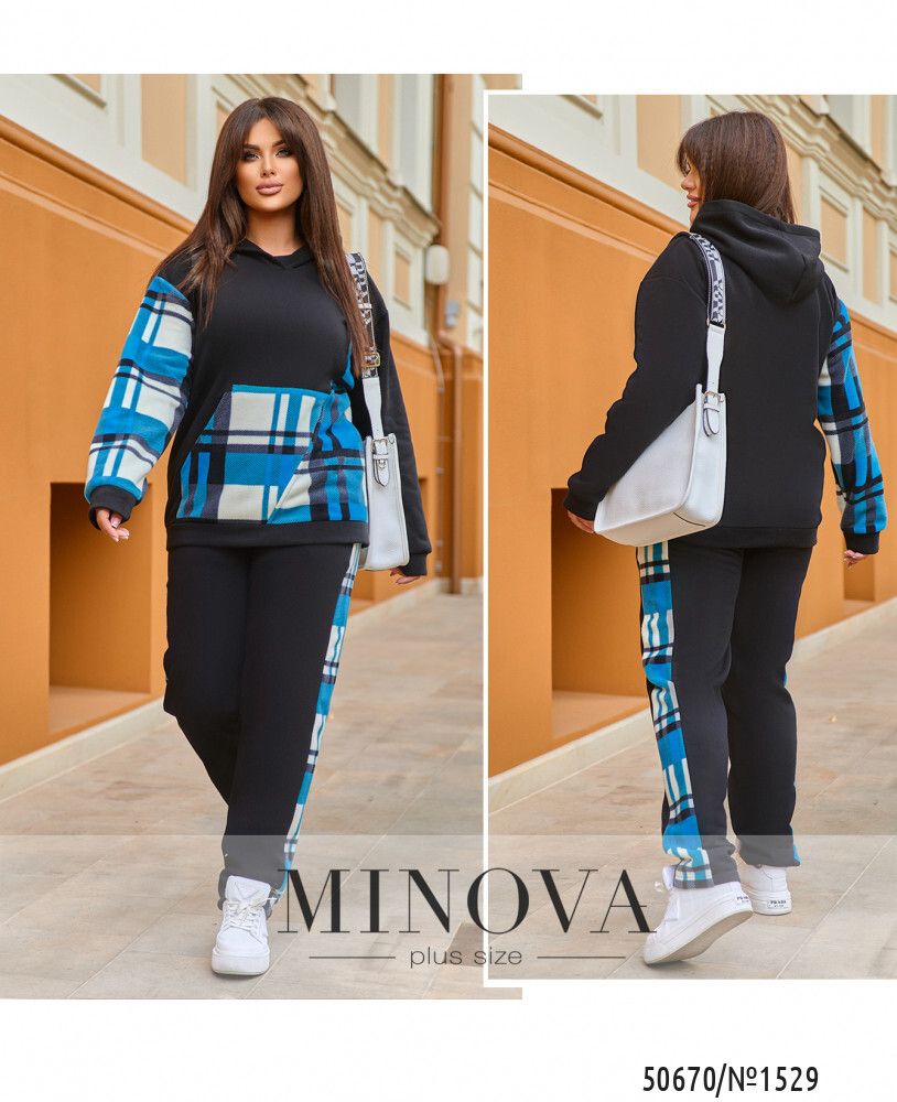 Костюм 1529-черный Minova Костюм 1529-черный Minova