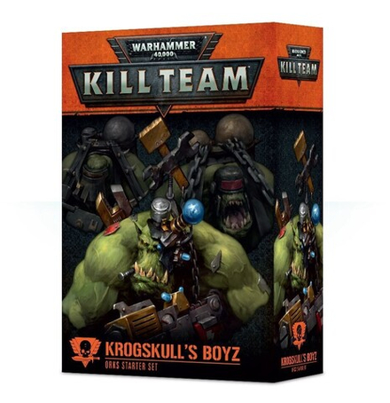 Настольная игра "Warhammer 40.000. Kill Team: Krogskull's Boyz - Orks Starter Set"